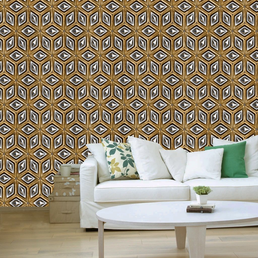 3d gold wallpaper self adhesive wallpaper decorative masterpiece for home decor